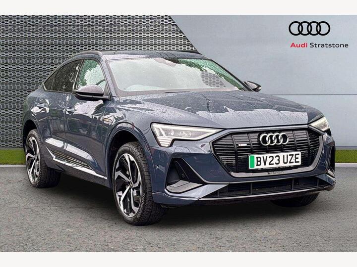 Audi E-Tron 55 Black Edition Sportback Auto Quattro 5dr 95kWh (11kW Charger)