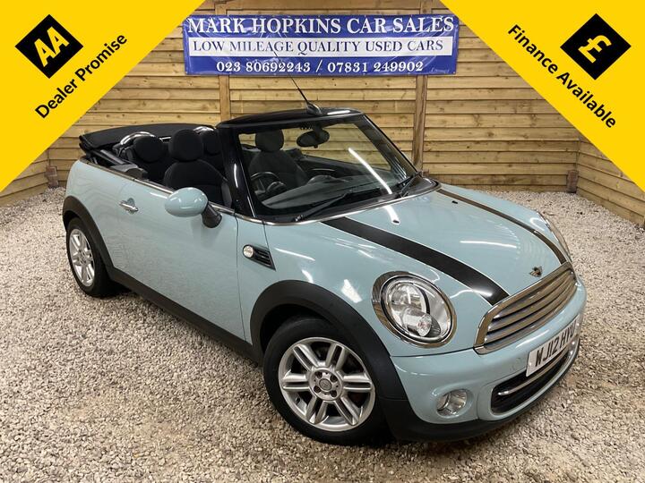 MINI CONVERTIBLE 1.6 Cooper Euro 5 (s/s) 2dr