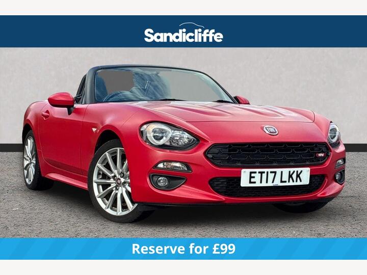 Fiat 124 SPIDER 1.4 MultiAir Lusso Euro 6 2dr Fiat 124 SPIDER 1.4 MultiAir Lusso Euro 6 2dr