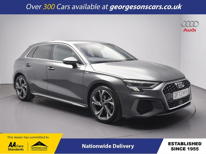 Audi A3 1.0 TFSI 30 S Line Sportback S Tronic Euro 6 (s/s) 5dr