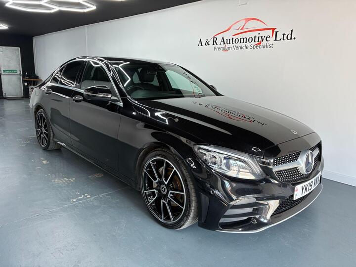 Mercedes-Benz C Class 2.0 C220d AMG Line (Premium) G-Tronic+ Euro 6 (s/s) 4dr