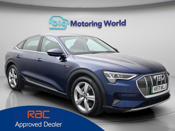 Audi E-tron 55 Technik Sportback Auto Quattro 5dr 95kWh (11kW Charger)
