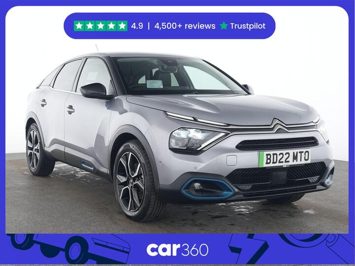 Citroen E-C4 50kWh Shine Plus Auto 5dr (7.4kW Charger)