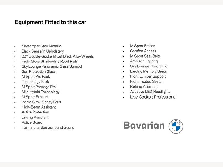 BMW X6 3.0 40d MHT M Sport Auto XDrive Euro 6 (s/s) 5dr