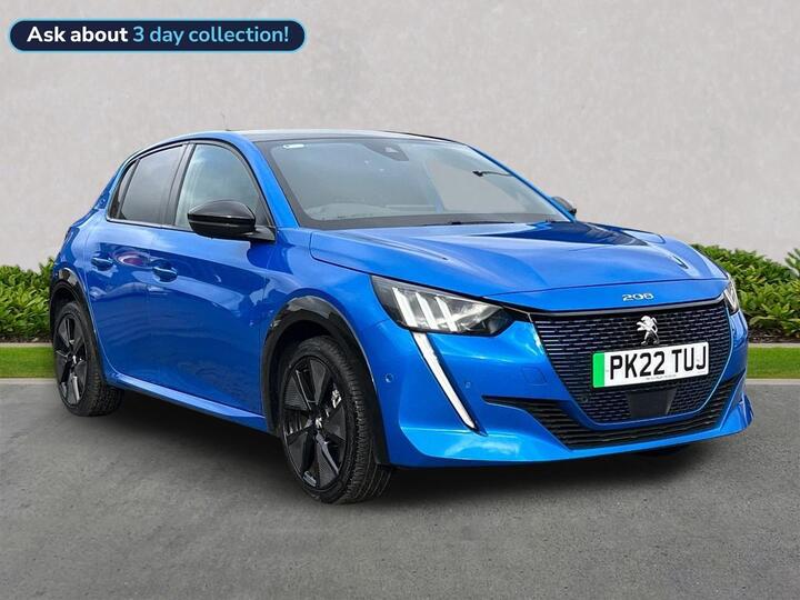 Peugeot 208 50kWh GT Auto 5dr (7kW Charger)