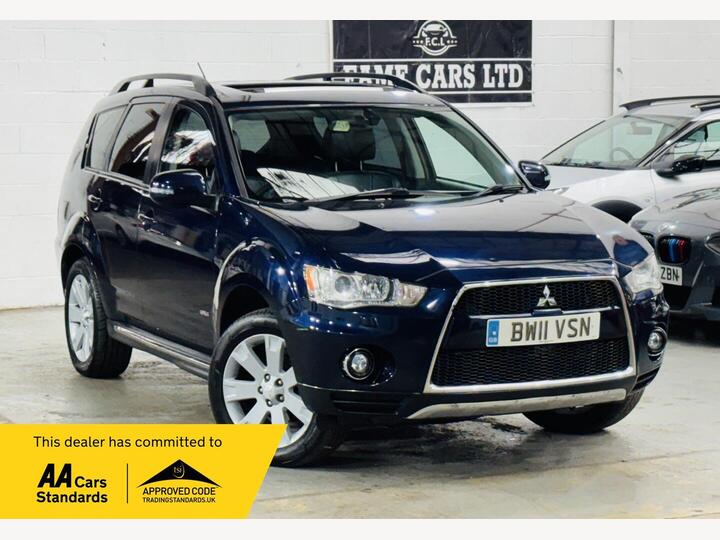Mitsubishi Outlander 2.2 DI-D GX4 SST 4WD Euro 5 5dr Mitsubishi Outlander 2.2 DI-D GX4 SST 4WD Euro 5 5dr