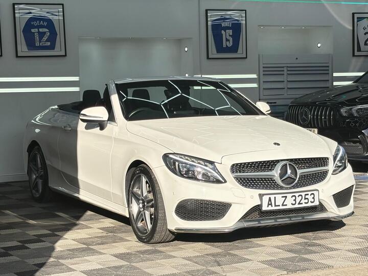 Mercedes-Benz C Class 2.0 C200 AMG Line Cabriolet G-Tronic+ Euro 6 (s/s) 2dr