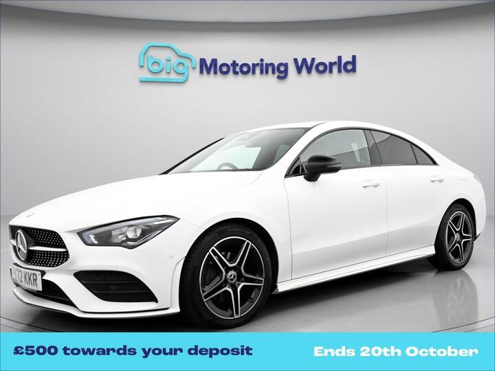 Mercedes-Benz CLA 1.3 CLA180 AMG Line (Executive) Coupe 7G-DCT Euro 6 (s/s) 4dr