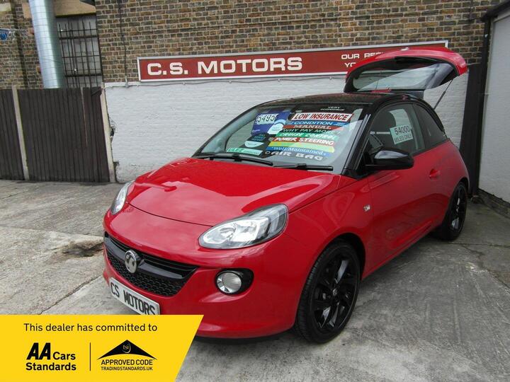 Vauxhall ADAM 1.2i EcoFLEX ENERGISED Euro 6 (s/s) 3dr Vauxhall ADAM 1.2i EcoFLEX ENERGISED Euro 6 (s/s) 3dr
