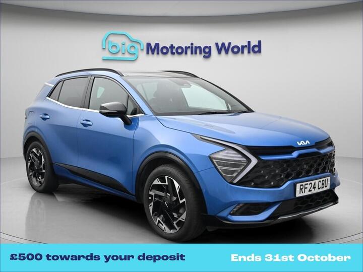 Kia Sportage 1.6 T-GDi 13.8kWh GT-Line S Auto AWD Euro 6 (s/s) 5dr