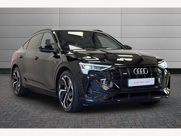 Audi E-tron 55 Black Edition Sportback Auto Quattro 5dr 95kWh (11kW Charger)