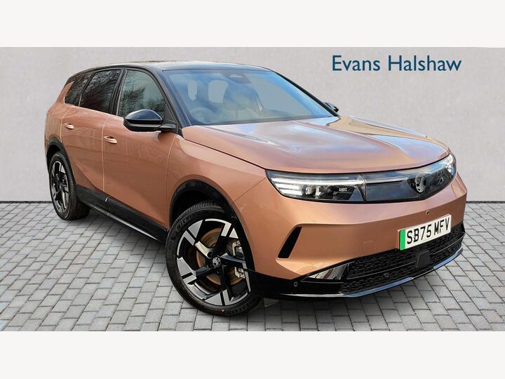 Vauxhall GRANDLAND ELECTRIC HATCHBACK 73kWh Ultimate Auto 5dr Vauxhall GRANDLAND ELECTRIC HATCHBACK 73kWh Ultimate Auto 5dr