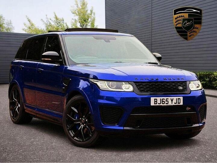 Land Rover Range Rover Sport 5.0 V8 SVR Auto 4WD Euro 6 (s/s) 5dr Land Rover Range Rover Sport 5.0 V8 SVR Auto 4WD Euro 6 (s/s) 5dr