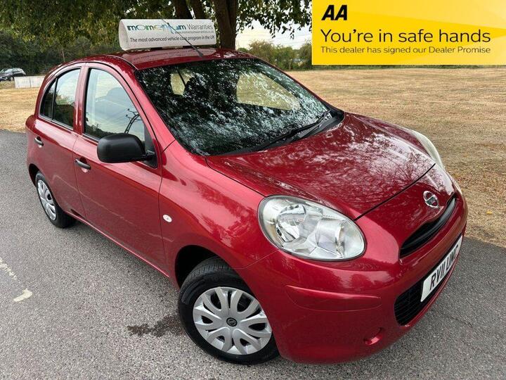 Nissan MICRA 1.2 12V Visia CVT Euro 5 5dr