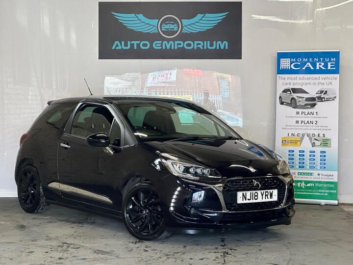 DS AUTOMOBILES DS 3 1.6 BlueHDi Prestige Euro 6 (s/s) 3dr DS AUTOMOBILES DS 3 1.6 BlueHDi Prestige Euro 6 (s/s) 3dr