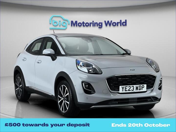 Ford Puma 1.0T EcoBoost MHEV Titanium Euro 6 (s/s) 5dr