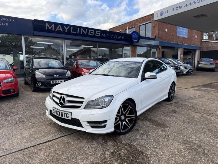 Mercedes-Benz C Class 1.6 C180 AMG Sport Plus G-Tronic+ Euro 6 (s/s) 2dr