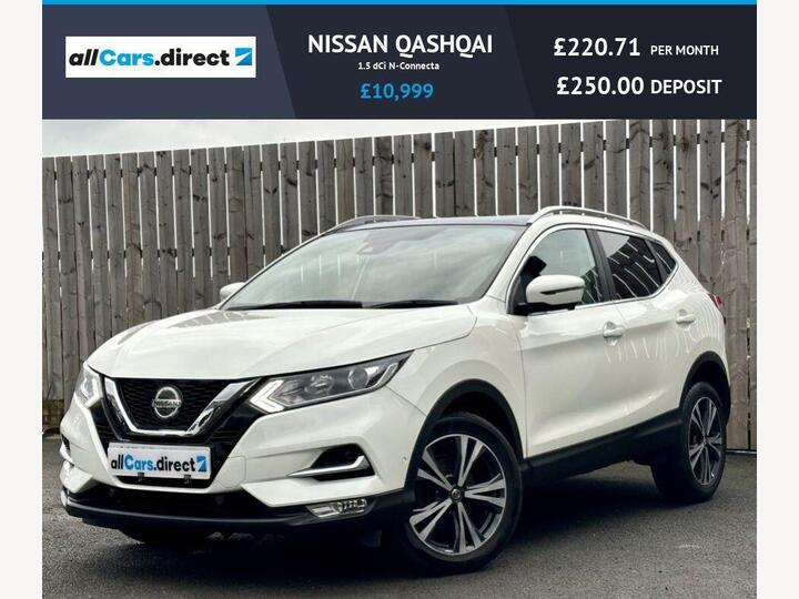 Nissan QASHQAI 1.5 DCi N-Connecta Euro 6 (s/s) 5dr
