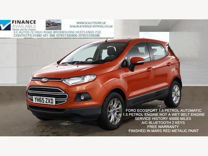 Ford EcoSport 1.5 Zetec Powershift 2WD Euro 5 5dr
