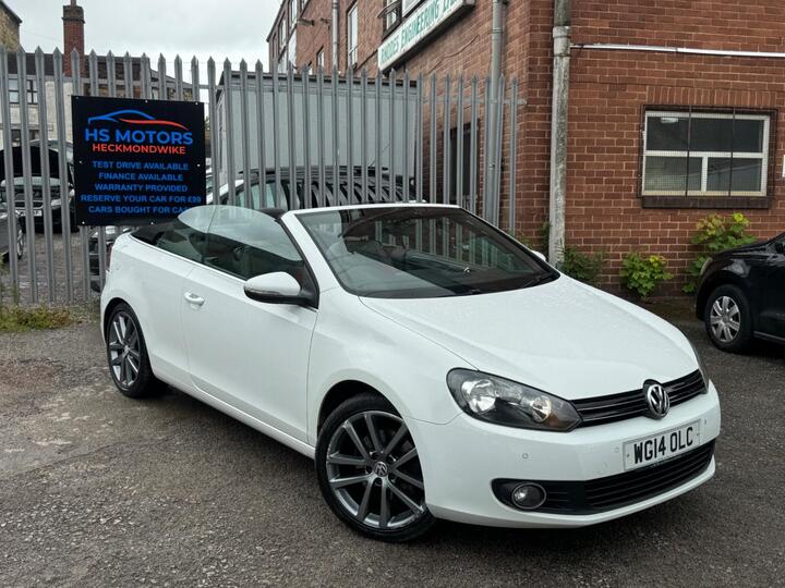 Volkswagen Golf 2.0 TDI BlueMotion Tech GT Cabriolet Euro 5 (s/s) 2dr