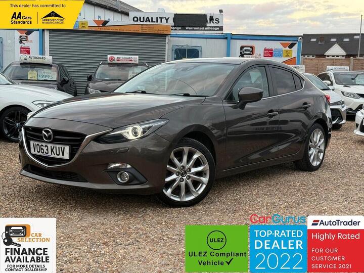 Mazda Mazda3 2.2 SKYACTIV-D Sport Nav Fastback Euro 6 (s/s) 4dr