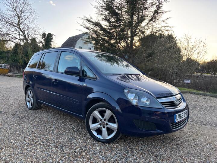 Vauxhall Zafira 1.6 16V Exclusiv Euro 5 5dr