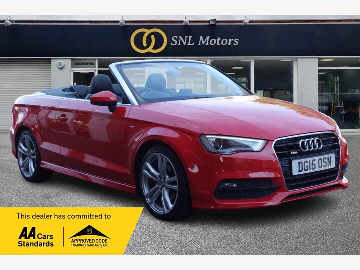Audi A3 CABRIOLET 1.4 TFSI CoD S Line S Tronic Euro 6 (s/s) 2dr