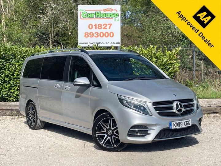 Mercedes-Benz V-CLASS 2.2 V220d AMG Line G-Tronic+ Euro 6 (s/s) 5dr 8 Seat LWB Mercedes-Benz V-CLASS 2.2 V220d AMG Line G-Tronic+ Euro 6 (s/s) 5dr 8 Seat LWB