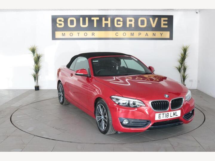 BMW 2 SERIES 2.0 218d Sport Auto Euro 6 (s/s) 2dr