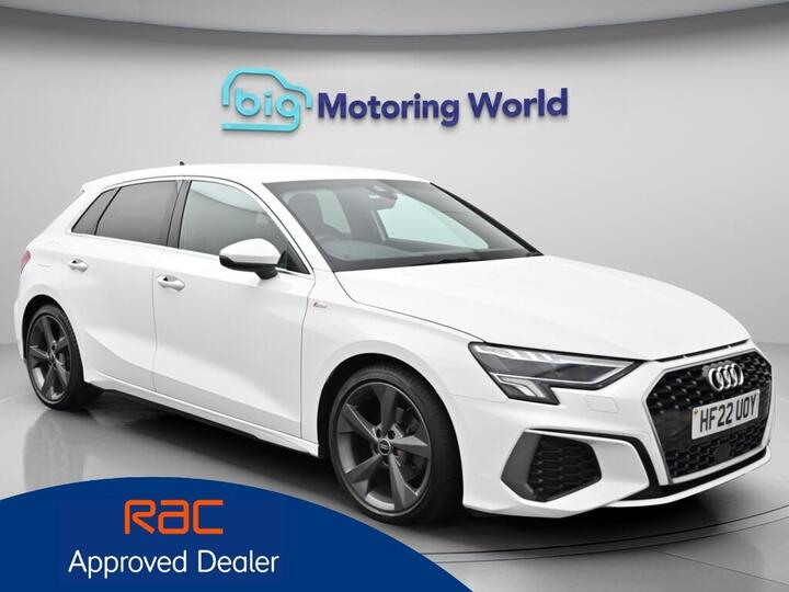 Audi A3 1.5 TFSI 35 S Line Sportback S Tronic Euro 6 (s/s) 5dr