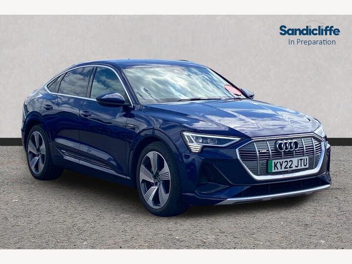 Audi E-TRON 50 S Line Sportback Auto Quattro 5dr 71.2kWh (11kW Charger)