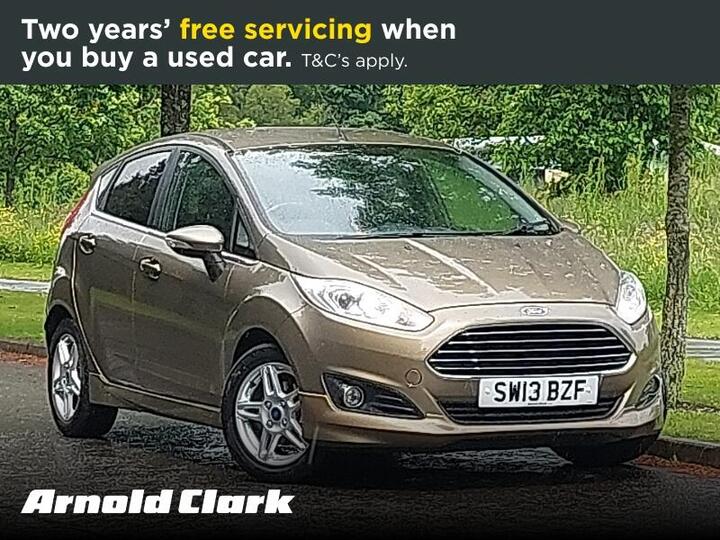 Ford Fiesta 1.0T EcoBoost Zetec Euro 5 (s/s) 5dr