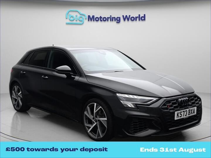 Audi S3 2.0 TFSI Black Edition Sportback S Tronic Quattro Euro 6 (s/s) 5dr
