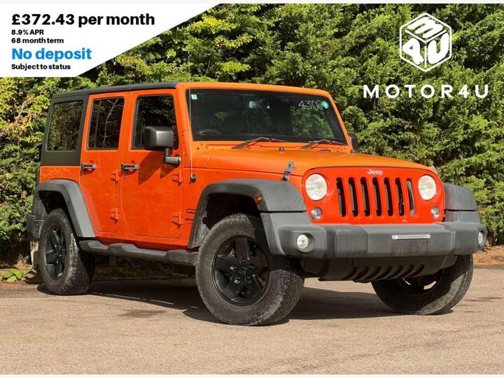 Jeep JEEP WRANGLER UNLIMITED 3.6 V6 Sahara Auto 4WD Euro 6 4dr