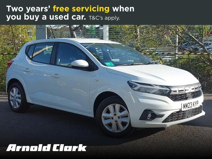 Dacia Sandero 1.0 TCe Expression Euro 6 (s/s) 5dr Dacia Sandero 1.0 TCe Expression Euro 6 (s/s) 5dr