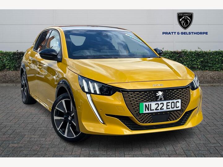 Peugeot E-208 50kWh GT Premium Auto 5dr (7kW Charger) Peugeot E-208 50kWh GT Premium Auto 5dr (7kW Charger)