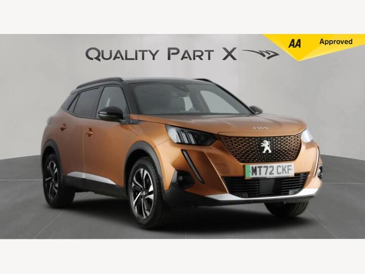 Peugeot E-2008 50kWh GT Auto 5dr (7kW Charger)