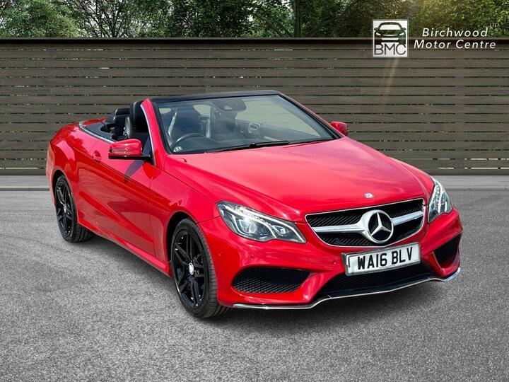 Mercedes-Benz E CLASS 2.1 E220 BlueTEC AMG Line Cabriolet G-Tronic+ Euro 6 (s/s) 2dr