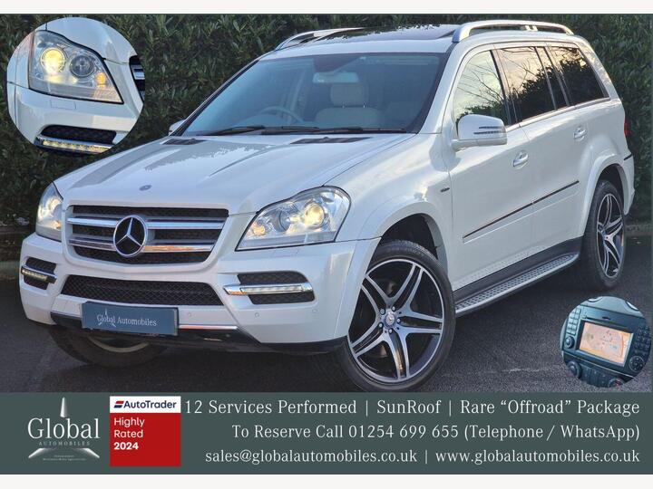 Mercedes-Benz GL CLASS 3.0 GL350 CDI V6 BlueEfficiency G-Tronic 4WD Euro 5 5dr