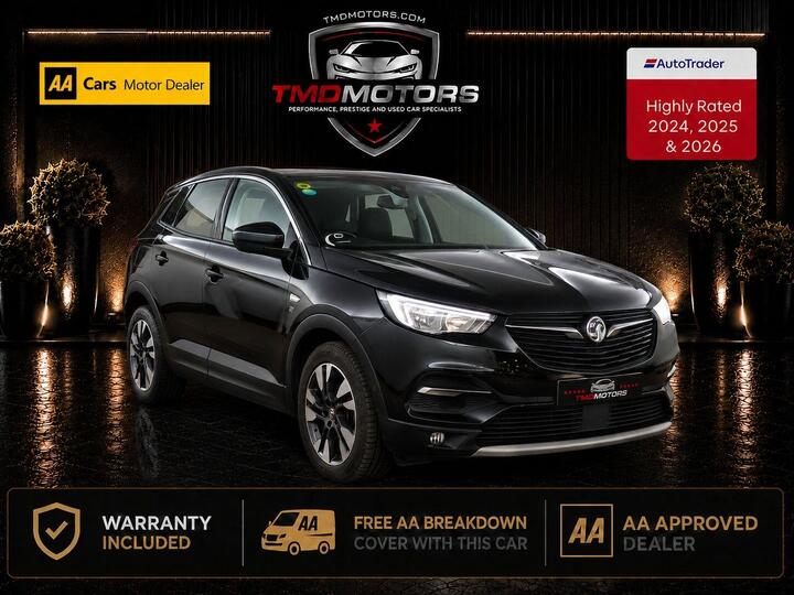 Vauxhall Grandland X 1.2 Turbo Sport Nav Euro 6 (s/s) 5dr