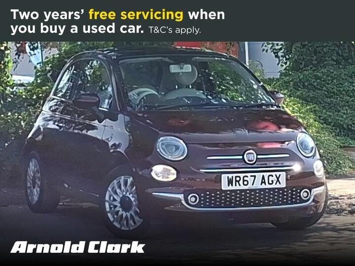 Fiat 500 1.2 Lounge Euro 6 (s/s) 3dr