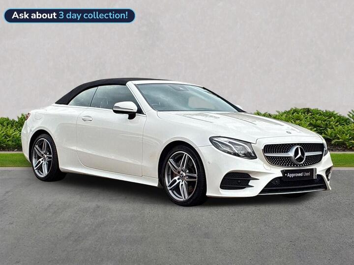 Mercedes-Benz E CLASS 2.0 E220d AMG Line (Premium Plus) Cabriolet G-Tronic+ Euro 6 (s/s) 2dr