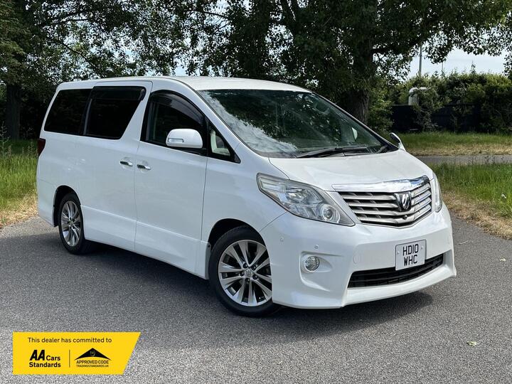 Toyota Alphard 2010 TOYOTA ALPHARD 2.4 Automatic Petrol White 5dr Toyota Alphard 2010 TOYOTA ALPHARD 2.4 Automatic Petrol White 5dr