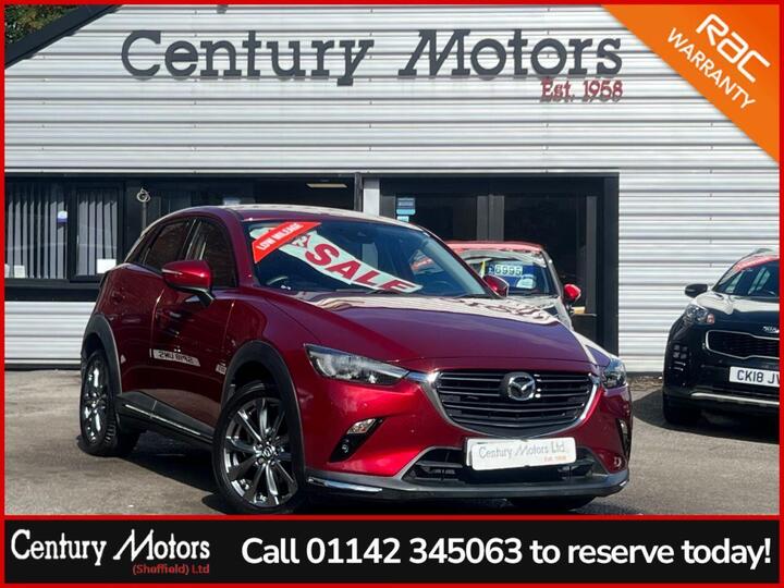 Mazda CX-3 2.0 SKYACTIV-G Sport Nav+ Euro 6 (s/s) 5dr