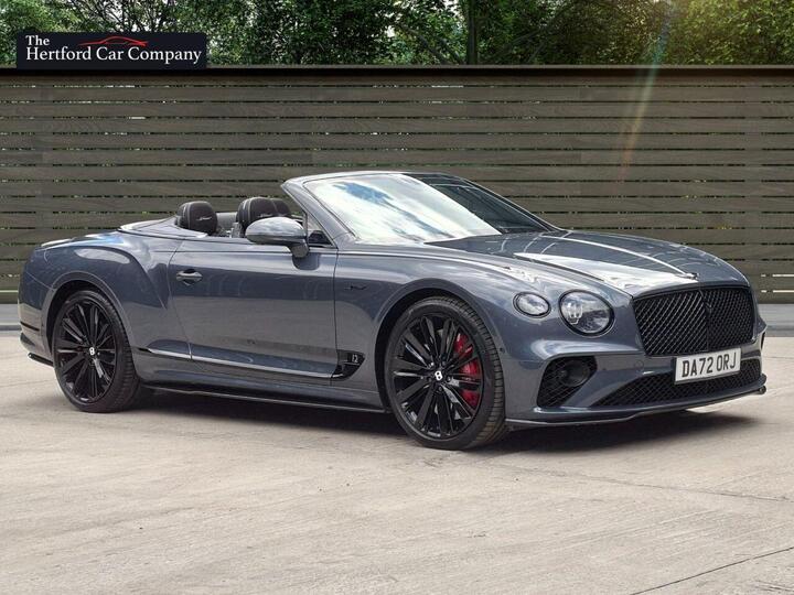 Bentley CONTINENTAL 6.0 W12 GTC Speed Auto 4WD Euro 6 2dr