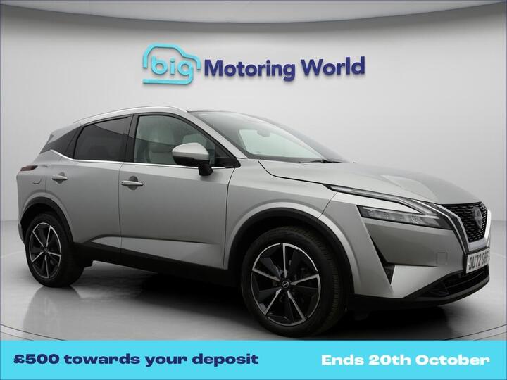 Nissan Qashqai 1.3 DIG-T MHEV Tekna XTRON Euro 6 (s/s) 5dr
