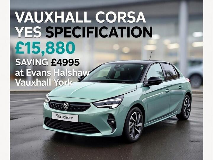 Vauxhall Corsa 1.2 Turbo Yes Euro 6 (s/s) 5dr