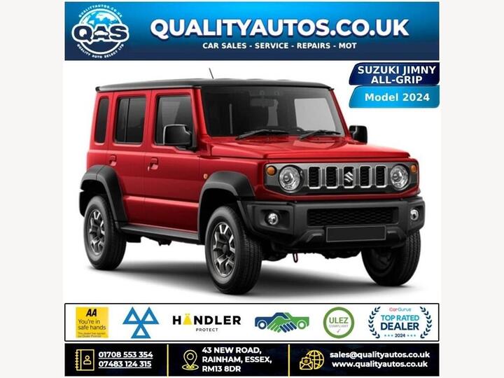 Suzuki Jimny SUZUKI JIMNY ALL-GRIP AUTO 4WD 1.5L PETROL 5 DOOR RIGHT HAND DRIVE ULEZ 24-