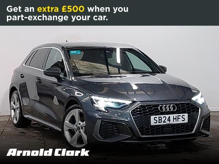 Audi A3 1.0 TFSI 30 S Line Sportback Euro 6 (s/s) 5dr