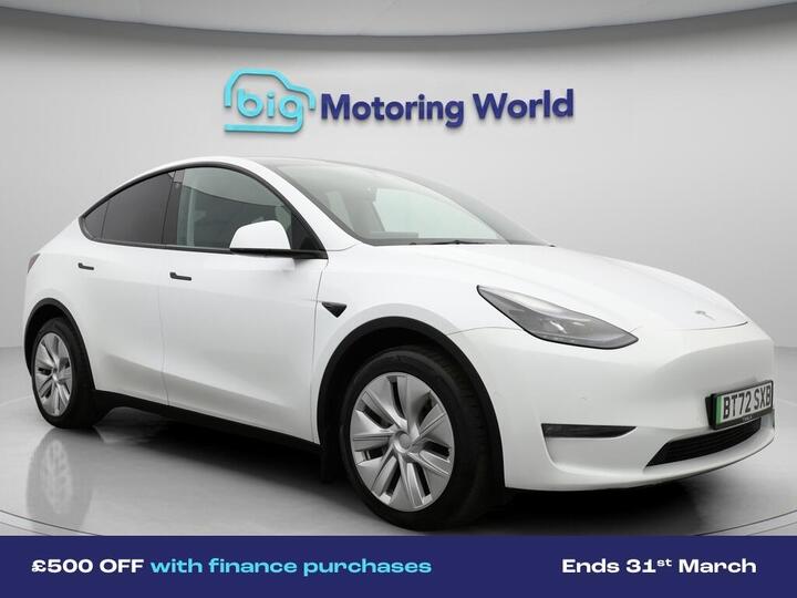 Tesla Model Y (Dual Motor) Long Range Auto 4WDE 5dr